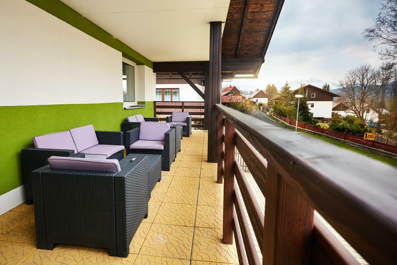 Apartmany Nad Rybnikem Železná Ruda Exteriör bild