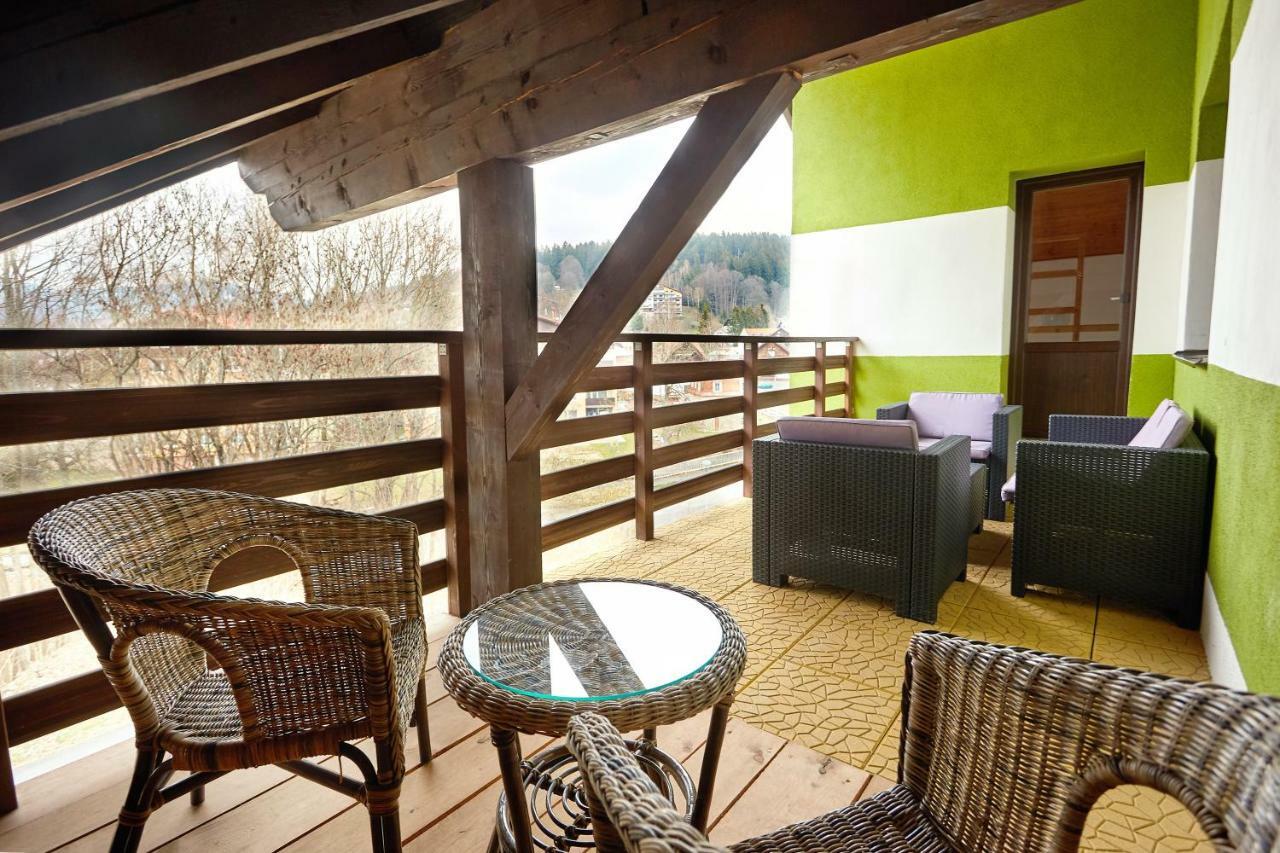 Apartmany Nad Rybnikem Železná Ruda Exteriör bild